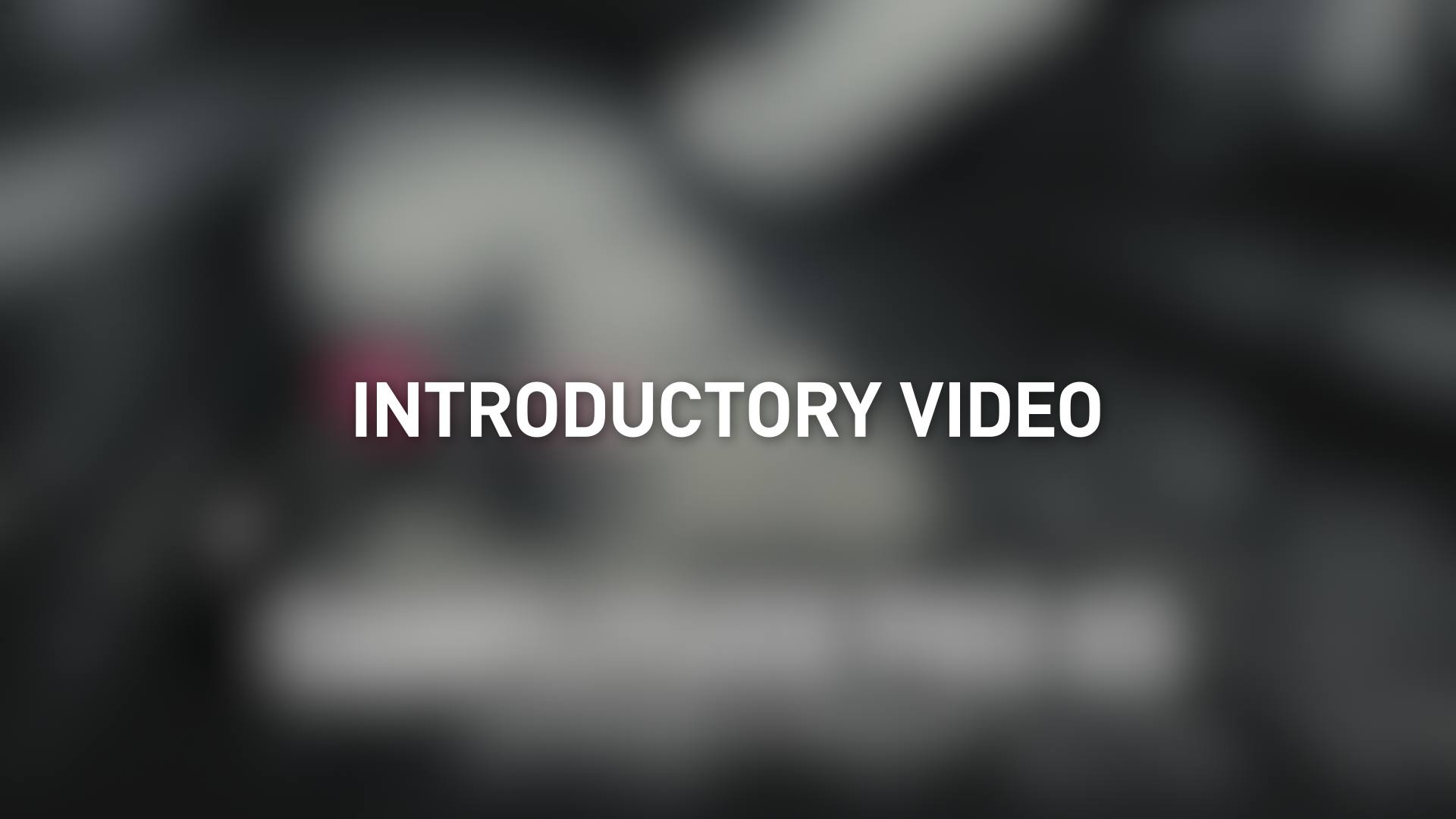 Vidéo d'introduction