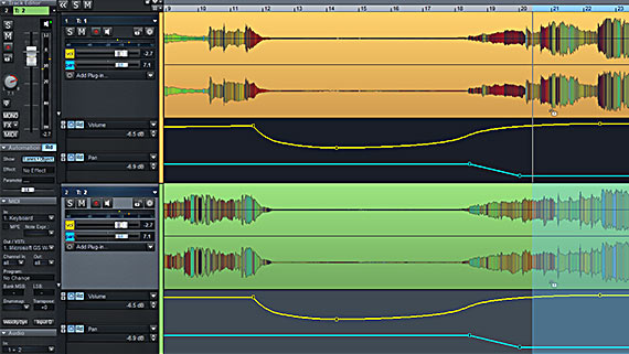 Automation Lanes with advanced copy functions Automation Lanes with advanced copy functions