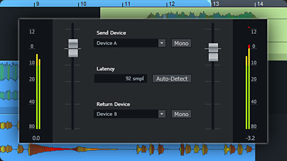 Integrate external hardware effects as plug-ins