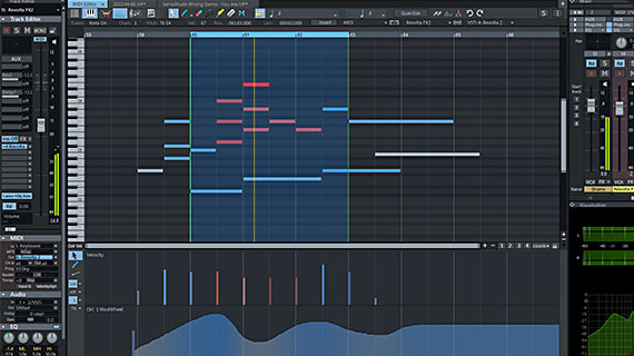 Erweiterte MIDI-Controller-Bearbeitung