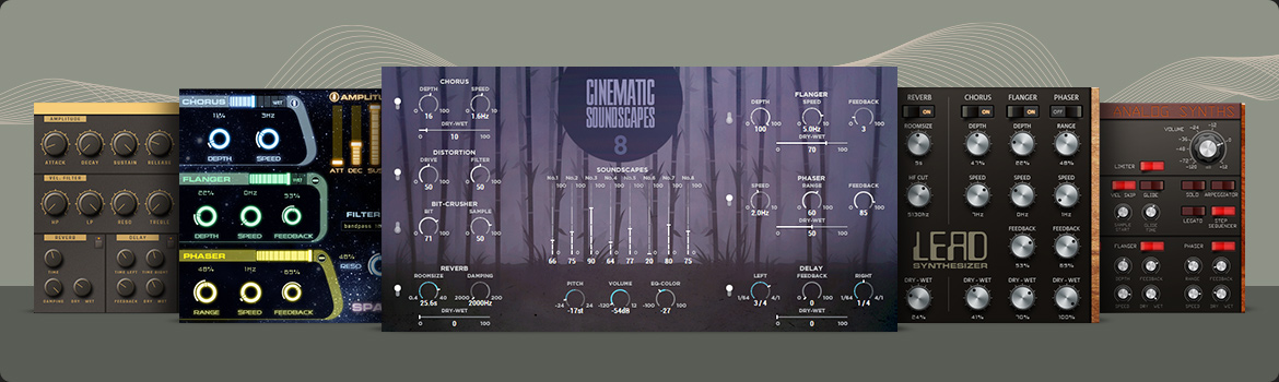 9 synthétiseurs