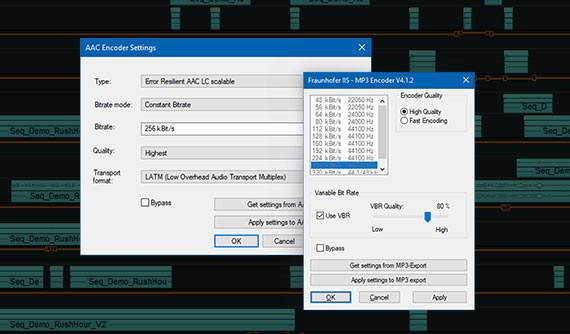 MP3/AAC preview plug-in MP3/AAC preview plug-in