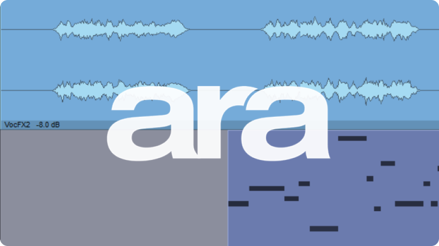 ARA2 plug-ins on tracks