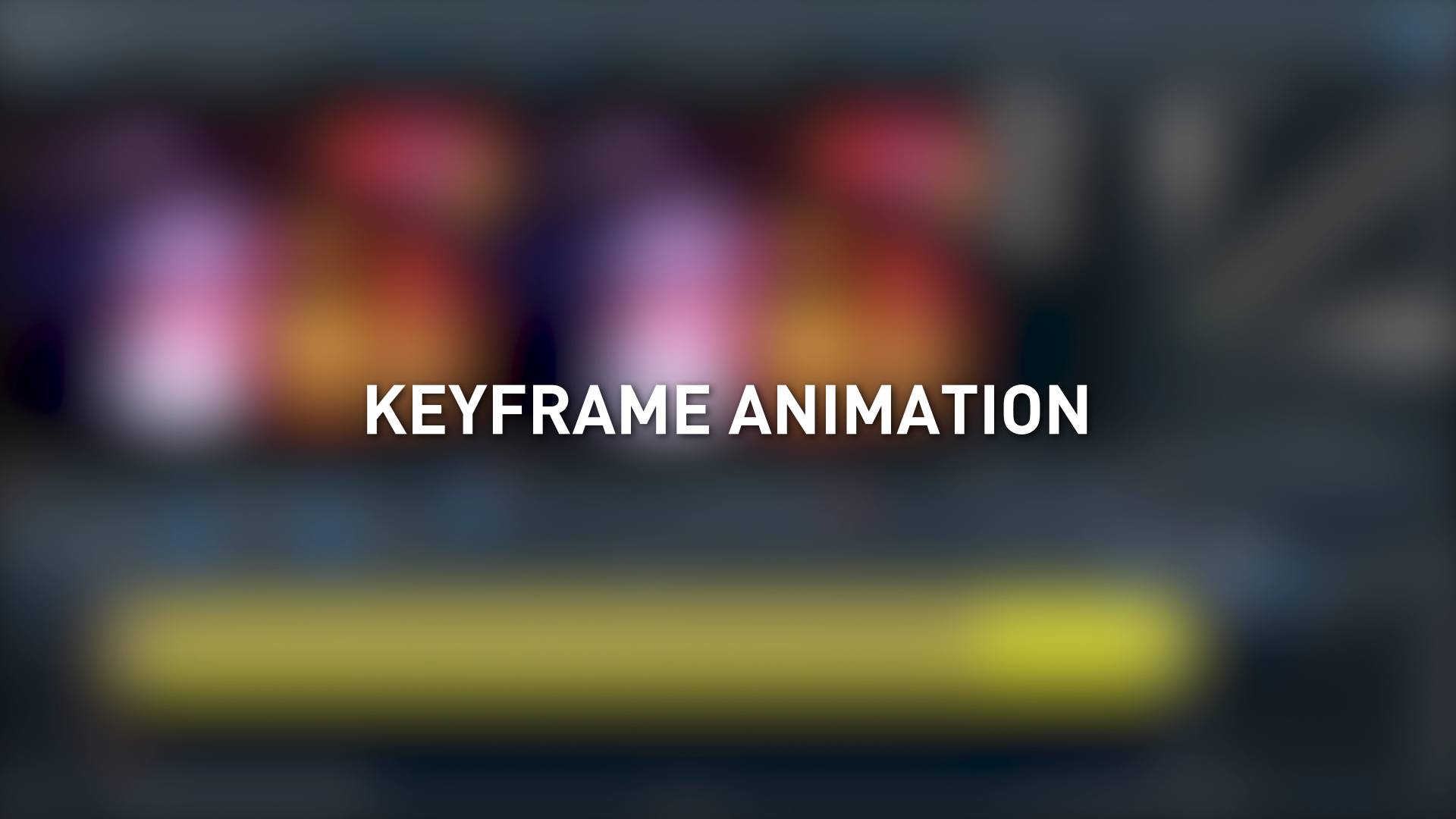 Animación mediante fotogramas clave (keyframes)