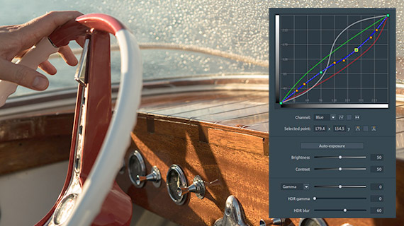 Funzioni di esposizione avanzate con curve