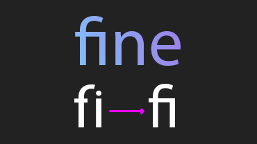 Encore plus de fonctions OpenType Encore plus de fonctions OpenType