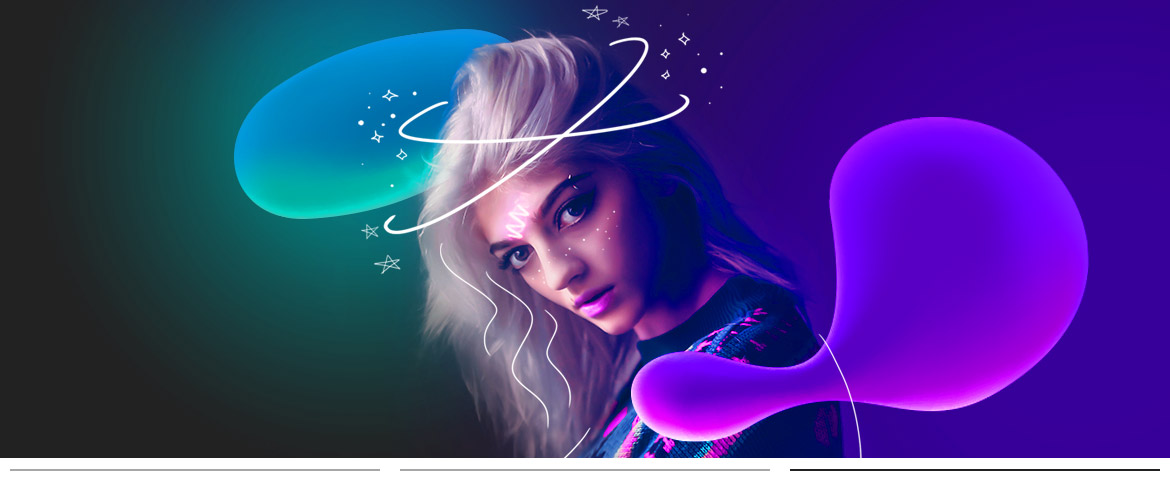 Agencement des photos & design graphique