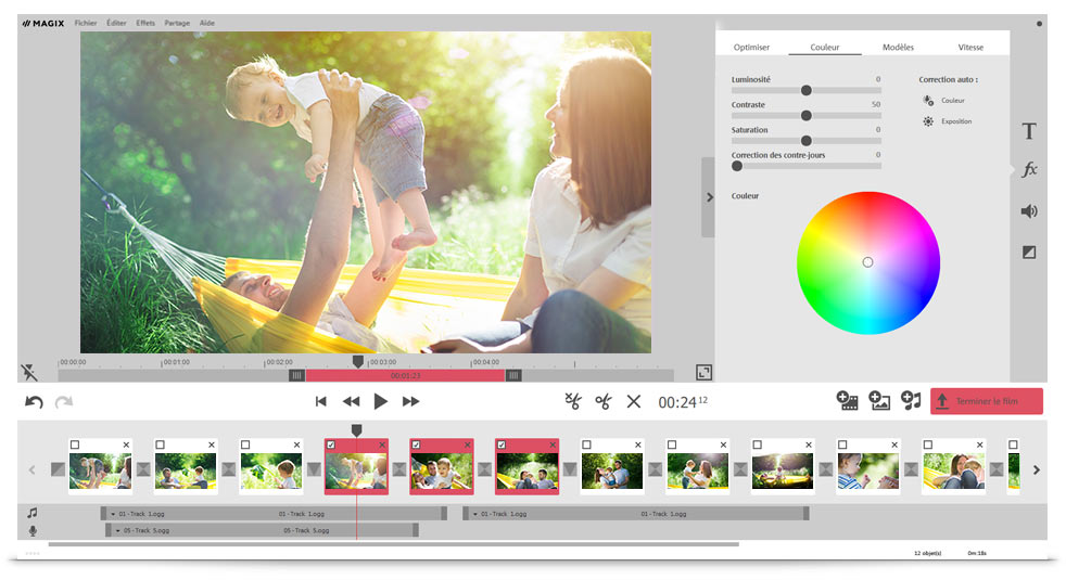 Interface utilisateur intuitive Interface utilisateur intuitive
