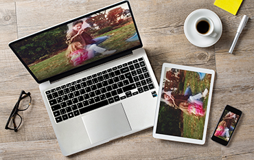 Lecture sur PC et smartphone