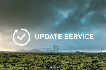 Cutting edge today. Cutting edge tomorrow. Update Service. Cutting edge today. Cutting edge tomorrow. Update Service.