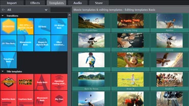 Effect selection Effect selection