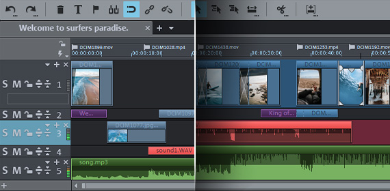 Full track handling Full track handling