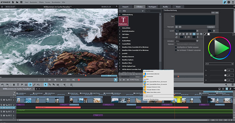 All The Latest Features At A Glance Magix Movie Edit Pro