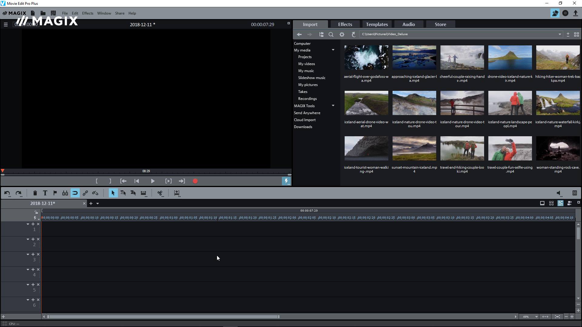 MAGIX Movie Studio 2024 : Le montage vidéo créatif pour tous, Programme de montage  vidéo, Éditeur vidéo, pour Windows 10/11 PC