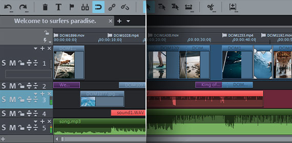 Full track handling Full track handling