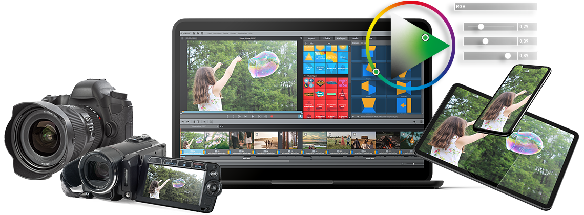 MAGIX Movie Studio 2024: Creative video editing for everyone | Video editing program | Video editor | for Windows 10/11 PCs | 1 PC download license
