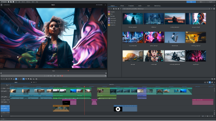 MAGIX Movie Studio 2024 : Le montage vidéo créatif pour tous, Programme de montage  vidéo, Éditeur vidéo, pour Windows 10/11 PC