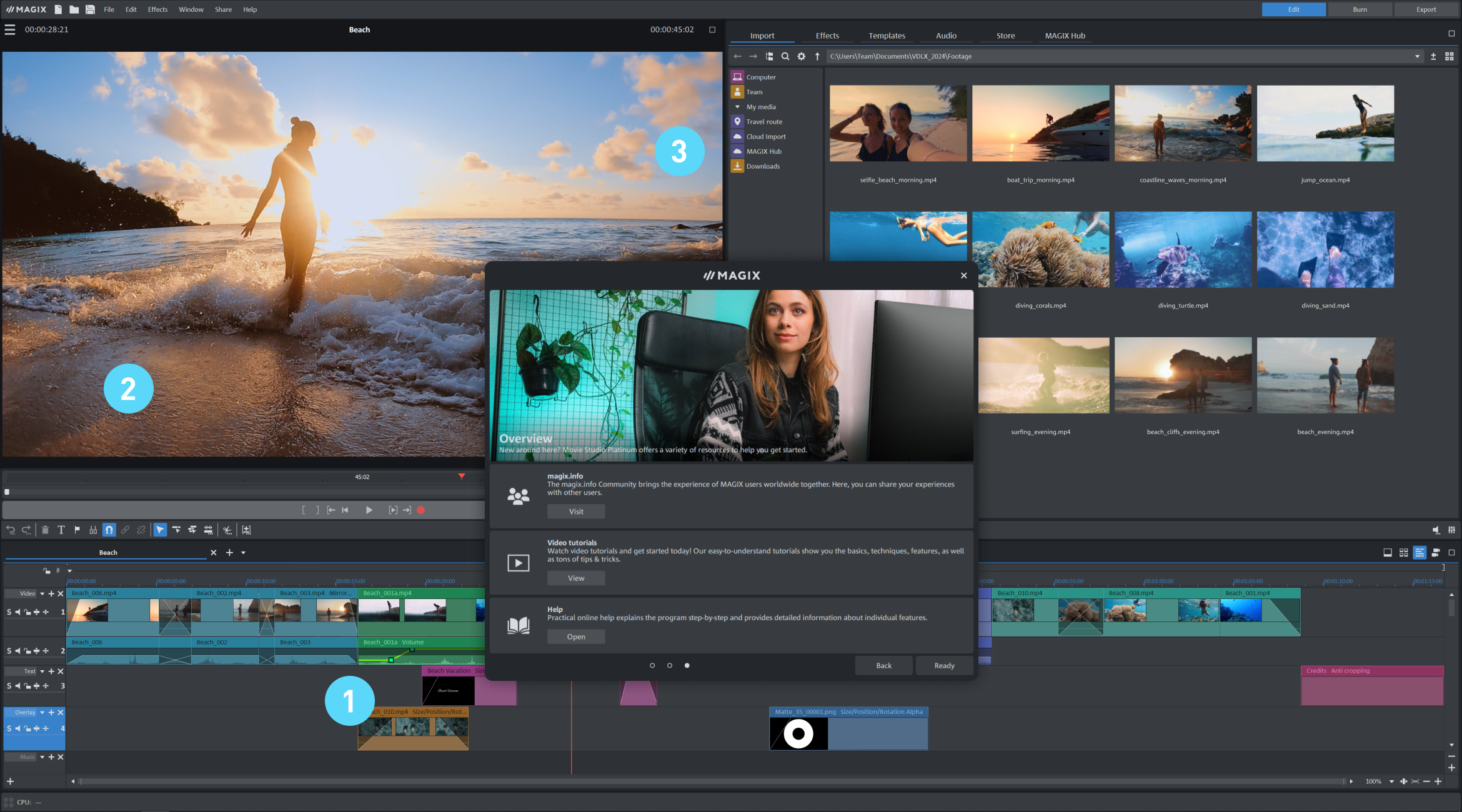 MAGIX Movie Studio 2024 /Suite/Platinum v23.0.1.191 (x64) Multilingual Video-deluxe-2024-movie-studio-2024-whats-new-graphical-user-interface-int