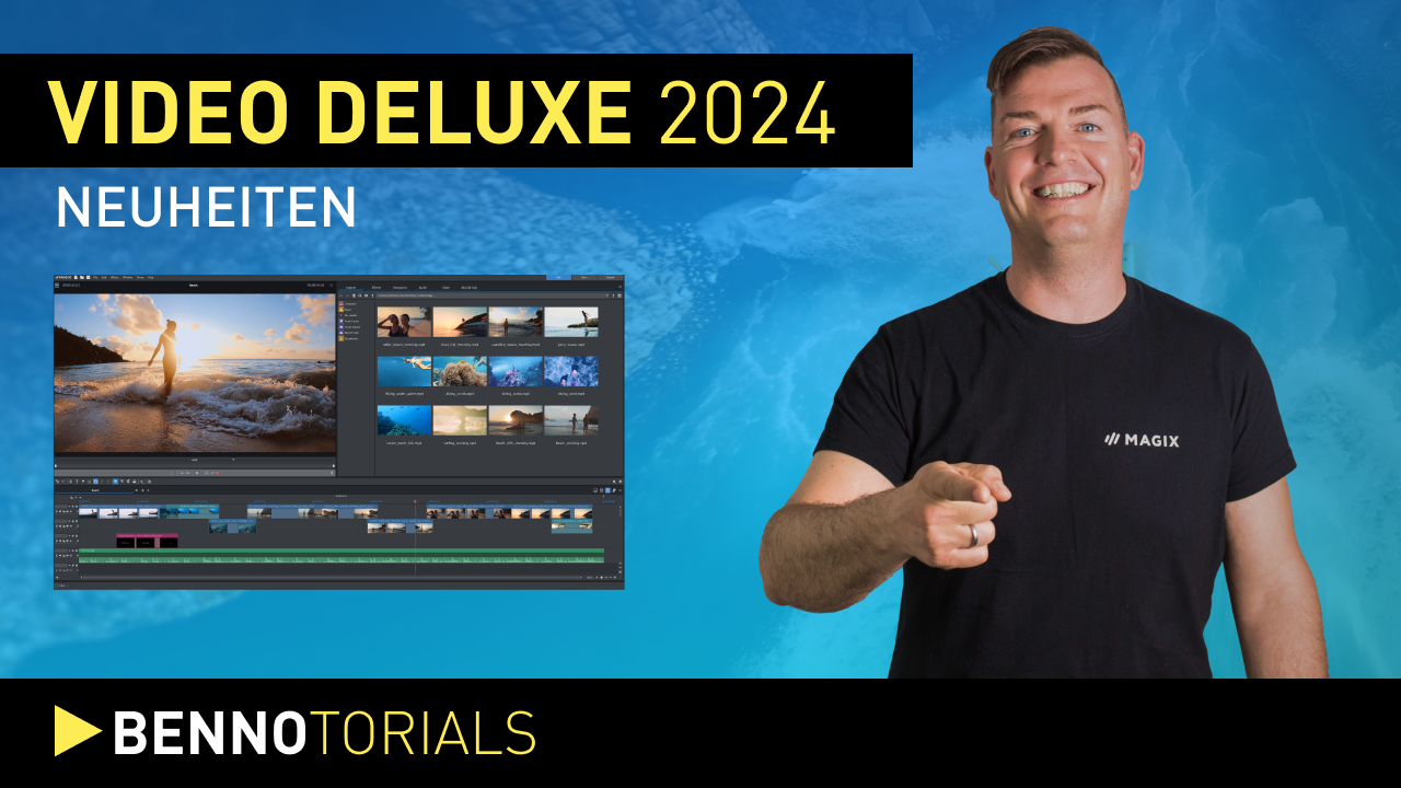Neuheiten in Video deluxe - BennoTorial
