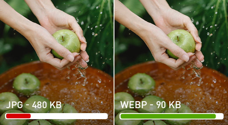 WebP-import & -export