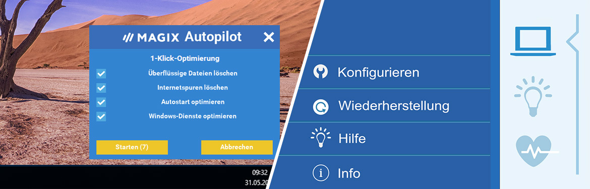 Echtzeit-Schutz / System-Wiederherstellung Echtzeit-Schutz / System-Wiederherstellung