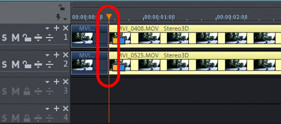 3D-Video am Abspielmarker schneiden