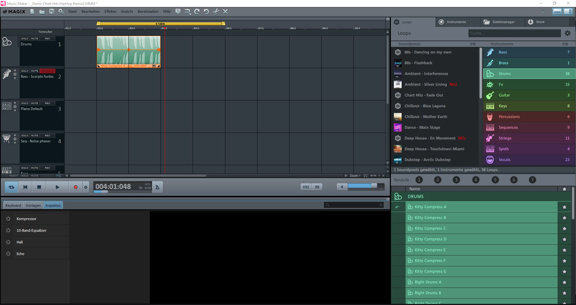 Beats selber machen – die ersten 2 Takte. Beats selber machen – die ersten 2 Takte.