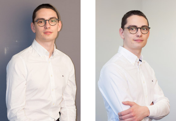 Mit Blitz fotografiert (links) wirkt das Bild viel härter als ohne (rechts).