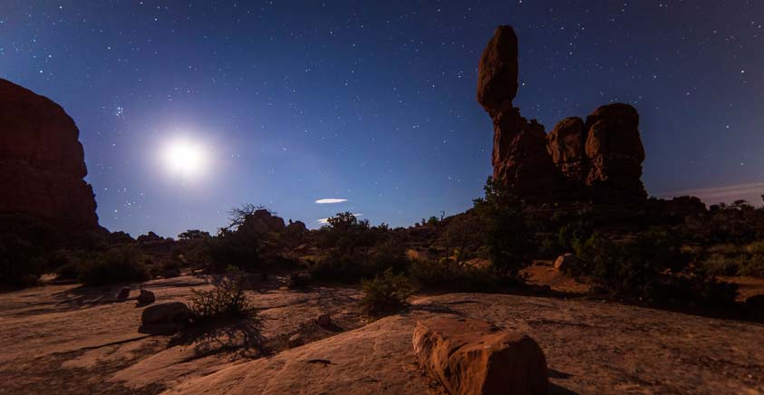 Lunga esposizione di notte