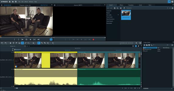 Jump cuts: adjusting the view