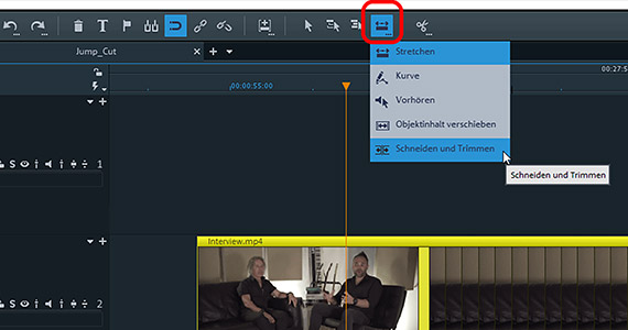 Jump-Cut-Spezialmodus