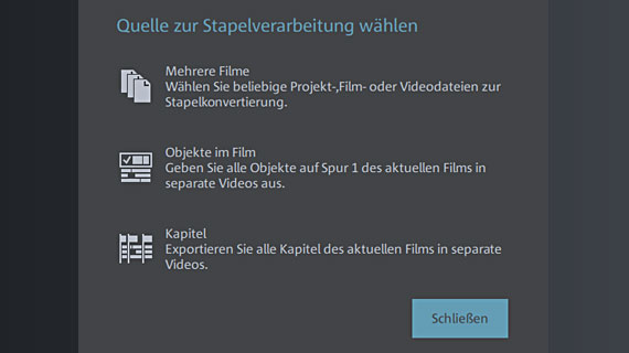 Mehrere MOVs per Stapelverarbeitung in MP4 wandeln Mehrere MOVs konvertieren