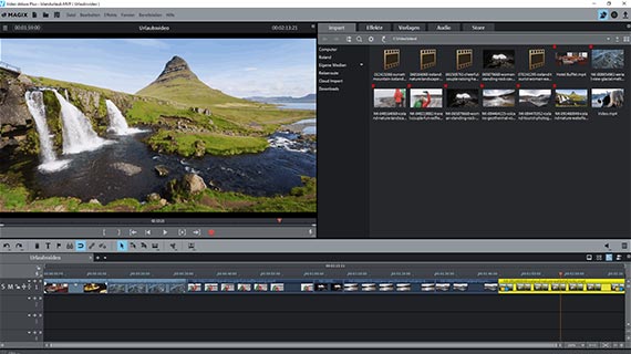 Urlaubsvideos importieren Urlaubsvideo erstellen: Dateiimport