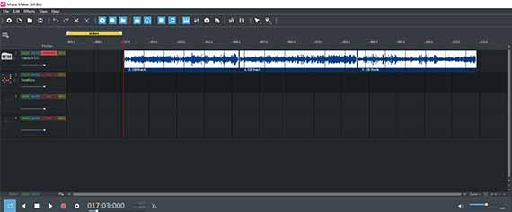 CD tracks inserted into the project Once you convert the CD to digital format, the CD tracks will be inserted into the project