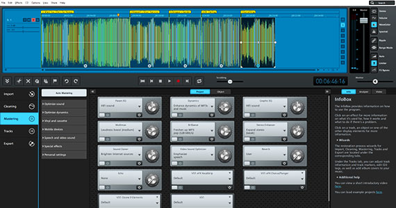 Mastering features Mastering
