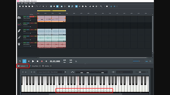 Play VST instruments from the computer keyboard