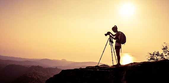 Use tripod for static shots