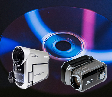Aufnahme- und Speichermedien für die Videokonvertierung Unterschiedliche Aufnahme- und Speichermedien für die Darstellung der unterschiedlichen Formate und Konvertierungen