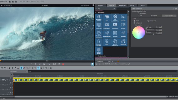 Simplified video editing with Movie Studio
