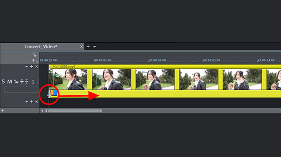 Étape 2 (facultatif) : montage vidéo Couper le début