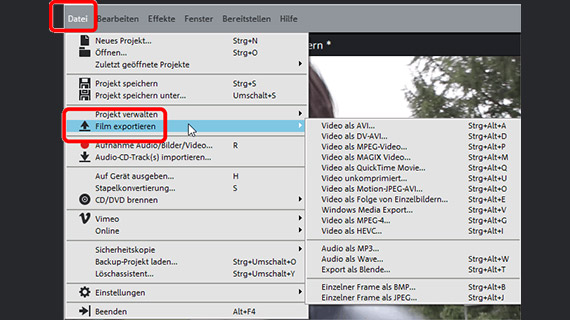 Videoformat ändern Liste aller Videoformate