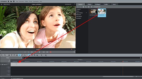 Video importieren Qualität von Video verbessern