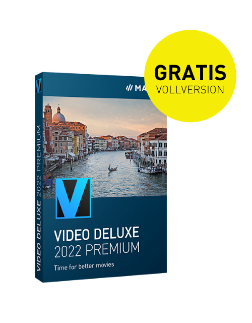 Video deluxe Premium - Die aktuelle Version Video deluxe Premium gratis