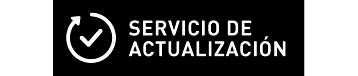 Servicio de actualización durante un año