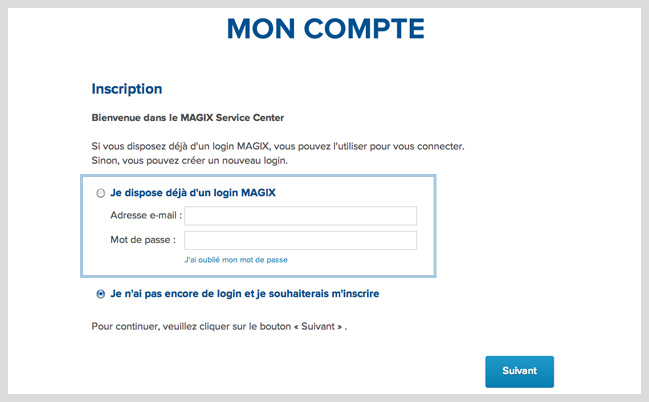 1. Connexion