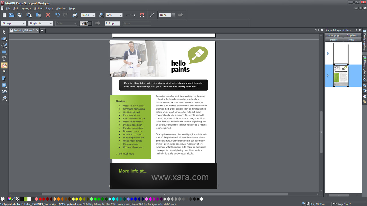 Xara Page & Layout Designer 11