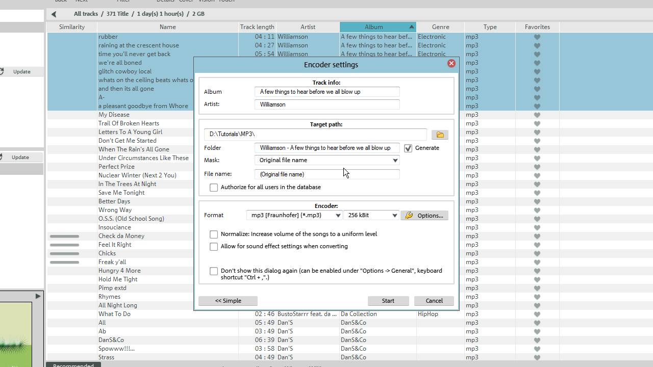 Converting and archiving