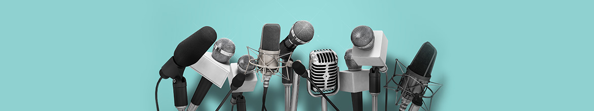 Verschiedene Mikrofontypen