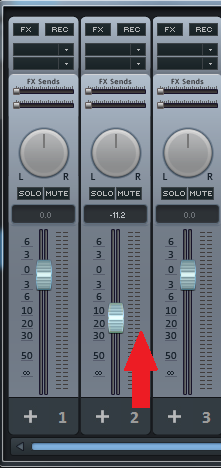 Oberfläche des Mixers