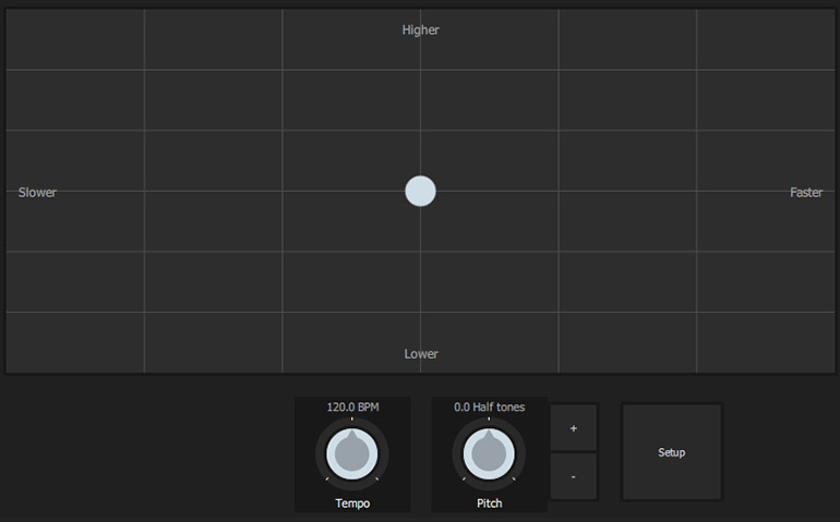 Overview of the pitch shifting feature